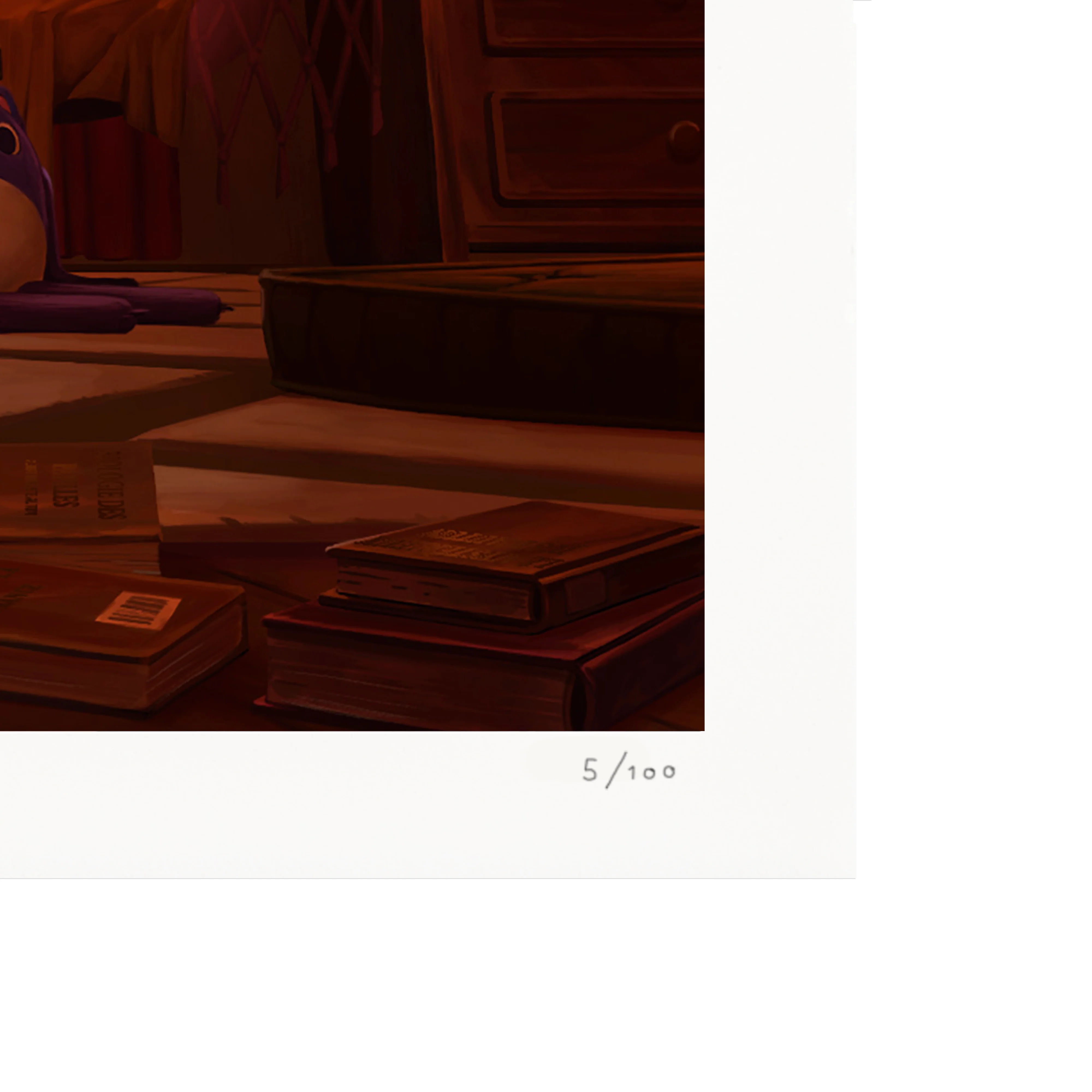 Lofi Girl 5 A.M Study Session (100 units) - Print - Image 3
