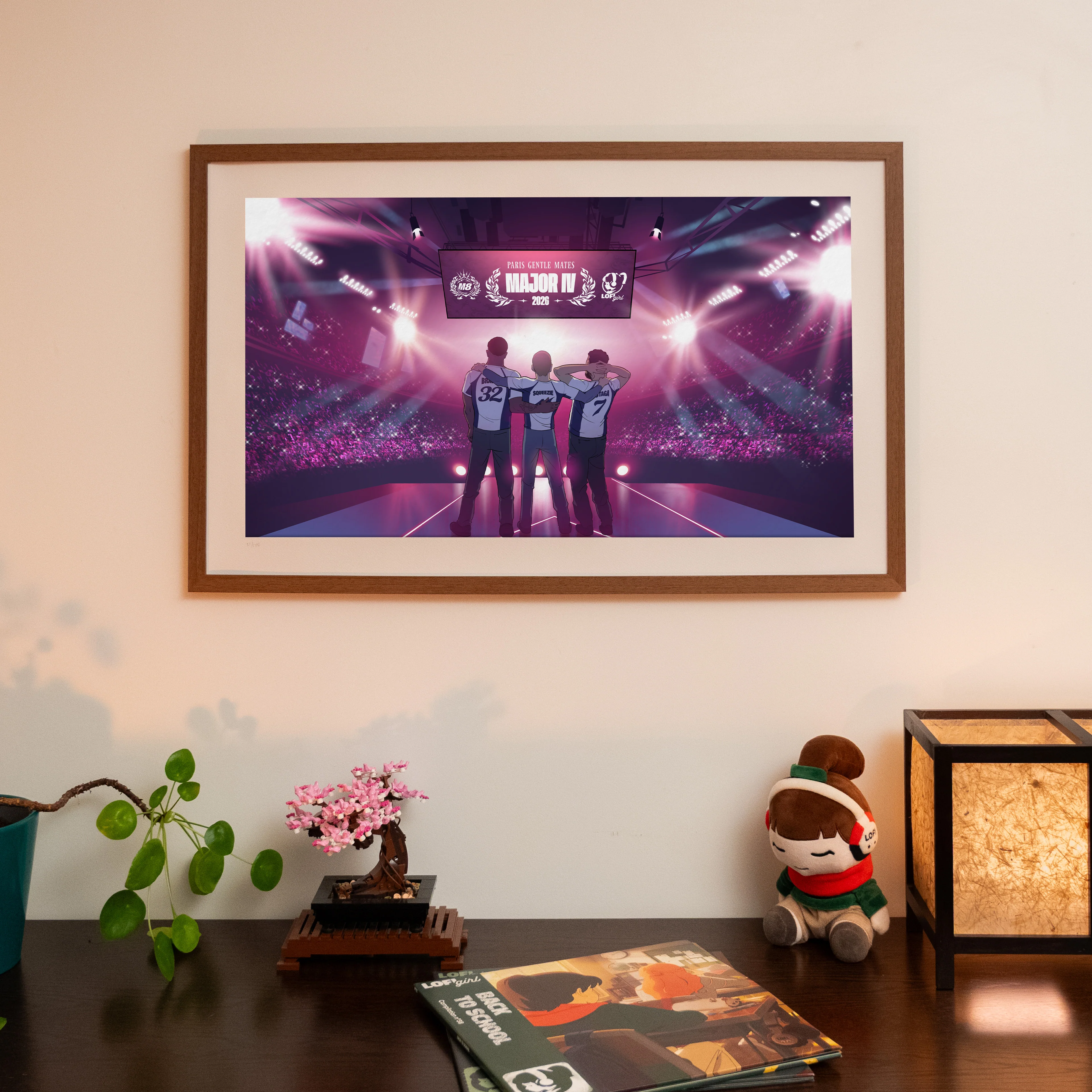 Lofi Girl x Gentle Mates - Major IV 2026 (300 units) - Print - Image 2
